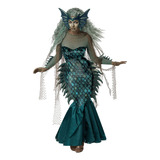 California Costumes Dark Sea Siren, Disfraz Para Mujer, Xs, 