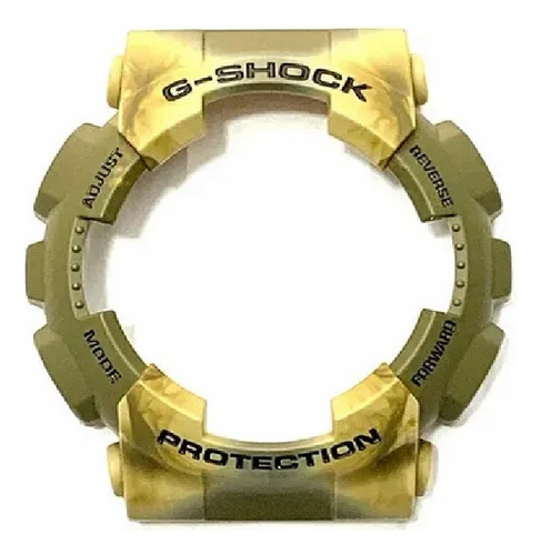 Bezel Repuesto Original Camuflado Casio G-shock Ga-100mm-5a