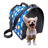 Bolso Guacal Cargador Maletín Mascota Perro ( S )