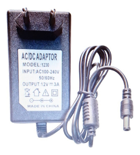 Transformador Adaptador 100-240vac A 12vdc 3a