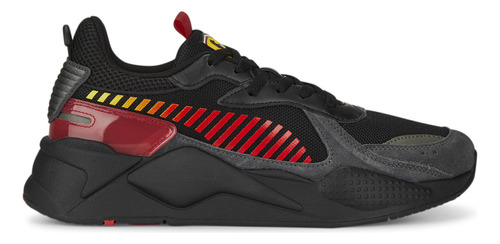 Zapatillas Puma Ferrari Rs-x Unisex Moda Negro