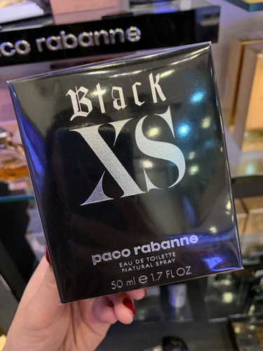 Paco Rabanne Black Xs Original Edt 50ml Para Masculino