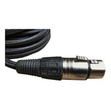 Cable Canon Macho/ Canon Hembra 6mts Profesional