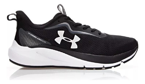 Tênis Masculino Under Armour Charged First Cor Black/pgray/white - Adulto 42 Br