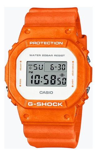 G Shock Dw 5600ws 4dr Original Digital Naranjado Hombre
