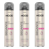 Kit 3 Spray Secador Secante De Esmalte Unha 400ml Ae Mood 