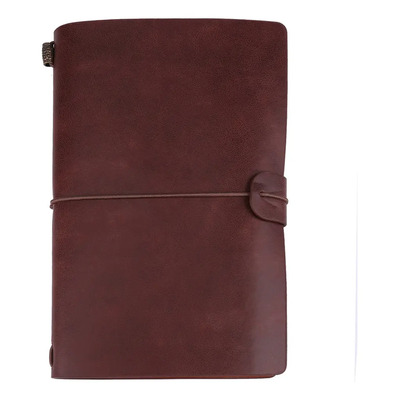 Cuaderno De Viaje Clásico De Piel Sintética, Diario Personal