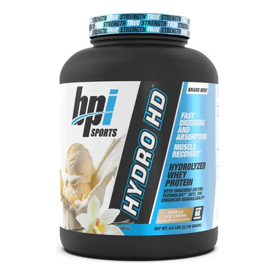 Bpi Sports Hydro Hd 4.8 Lb 68 Serv Proteina 100% Hidrolizada Sabor Vanilla Ice Cream | Meses sin interés