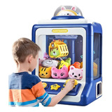 Toy Claw Machine + 10 Muñecos De Peluche Muñecos De Peluche