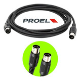 Cable Midi Proel Bulk Series 3 De 3 Metros Palermo