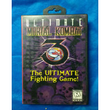 Ultimate Mortal Kombat 3 Mega Drive Só A Caixa