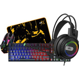 Combo Gamer Brx Com Mouse Teclado E Fone Gamer