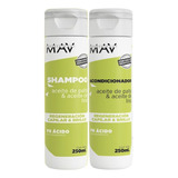 Shampoo Acondicionador Aguacate Y Lino Mav 250ml Extra Acido