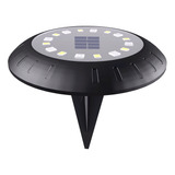 Luces De Suelo F Para Exteriores Con 16 Led, Multicolor, Con