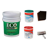 Ecolatex Pintura 20 Lt Tersuave+enduido+fijador+rodillo+lija