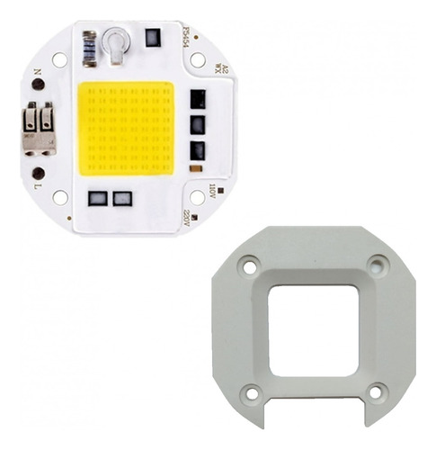 Led 100w 110v Blanco Frio Chip Repuesto Smd Alta Potencia