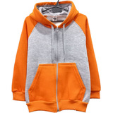 Campera Para Sublimar Niño Nena Unisex Mangas De Color