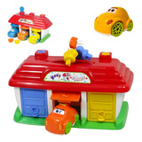 Brinquedo Infantil Kit Carrinhos Miniaturas Carros Garagem 