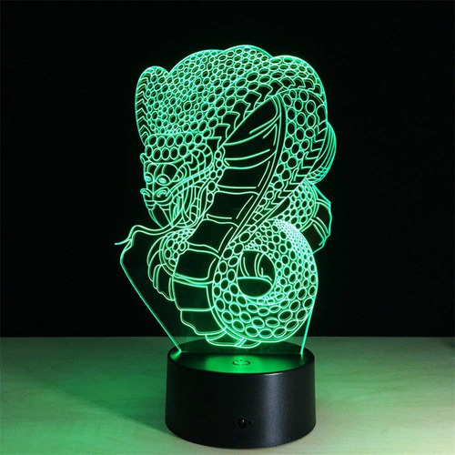 Atd Snake God 3d Optical Illusion 7 Colors Chang Touch Botto