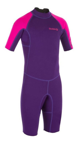 Traje Surf Tipo Bóxer 100 Neopreno 1.5 Mm Niños Antiirritaci