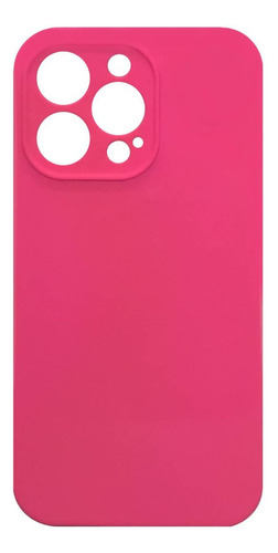 Funda Carcasa Silicona Fucsia Para iPhone 12 Pro 