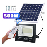 Kit De Reflector Solar Con Sensor Automático 500w