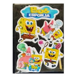 Aplique Para Torta Cupcake Bob Esponja Topper Fiesta 