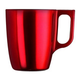 Taza Jarro Mug 250cc Luminarc Flashy Colours Breakfast Color Rojo