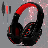 Fone Ouvido Gamer Headset Pc Laptop Televisão Microfone Cor Preto Cor Da Luz Vermelho