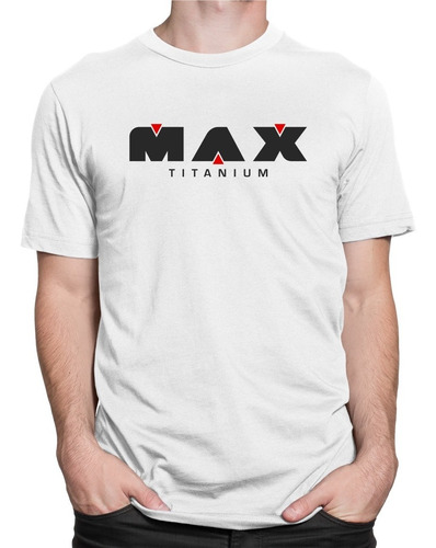 Camiseta Camisa Max Titanium Academia Blusa 100% Algodão