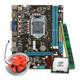 Kit Upgrade Intel Core I5 + H61 + 8gb Ram + Cooler 