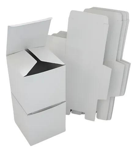 Estuche Packaging Cubo 8,5x8,5cm Resistente Pack X 10u
