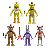 5piecesfigura De Acción Articulada Fnaf Five Night Game Toy