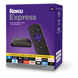 Roku Express Streaming Tv Hd Con Control Remoto