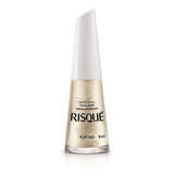 Esmalte Cremoso Risqué Branco Francesinha Platino