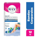 Veet Banda Depilatoria X12 Piel Sensible 