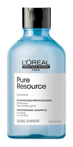 Shampoo L'oréal Professionnel Serie Expert Pure Resource En Botella De 300ml Por 1 Unidad