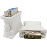 Adaptador Ouou Vga Dvi-i 24 + 1 Macho A Vga Hembra, 2 Pack