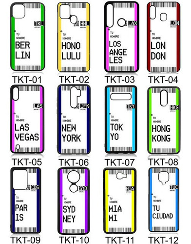 Funda Air Tickets Compatible Con Motorola Moto Tpu