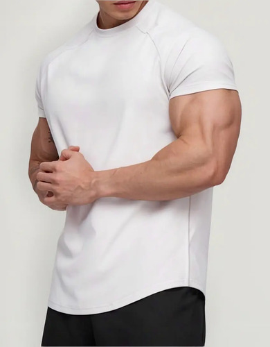 Playera Sport Camiseta De Gimnasio Deportiva Para Hombre Gym