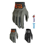 Jm Guantes Enduro Fox Bomber Lt Negro Gris Naranja