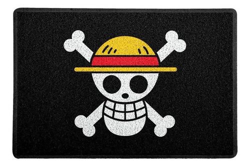 Capacho One Piece Piratas 60x40cm 