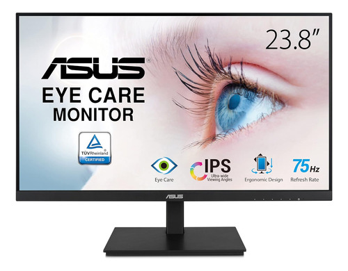 Monitor 1080p De 23.8 Pulgadas Asus Va24dqsb Full Hd Ips