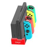 Estacion De Carga Compatible Con N. Switch + Joy Con + Usb