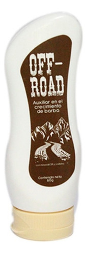 Crema Off Road Auxiliar Crecimiento De Barba Por 4x4  60g