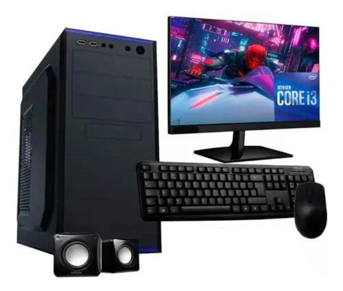 Pc Arma Intel I3 9100 8gb 120gb+hd50+ Wifi Monitor 19 Outlet