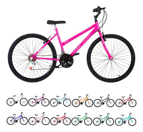 Bicicleta Aro 26 Women 18 Marchas Diversas Cores Promoção Nf