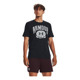 Camiseta Negro Hombre Collegiate Crest Ss 1379537-001-n11