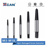 Set 5 Unds Extractor Tornillo Perno Roto - Dañado De Tubería