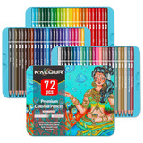 Kalour Premium Colored Pencils, Set Of 72 Colors,artists Sof